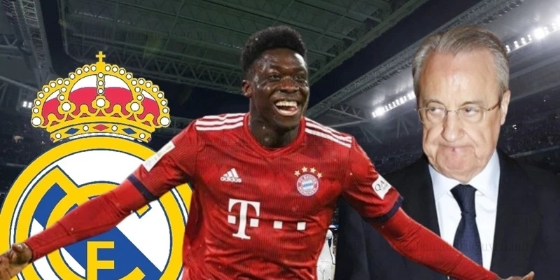 Alphonso Davies từng được Real để ý