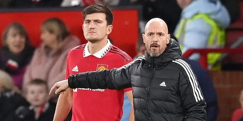 Harry Maguire & HLV ManU Erik Tenhag